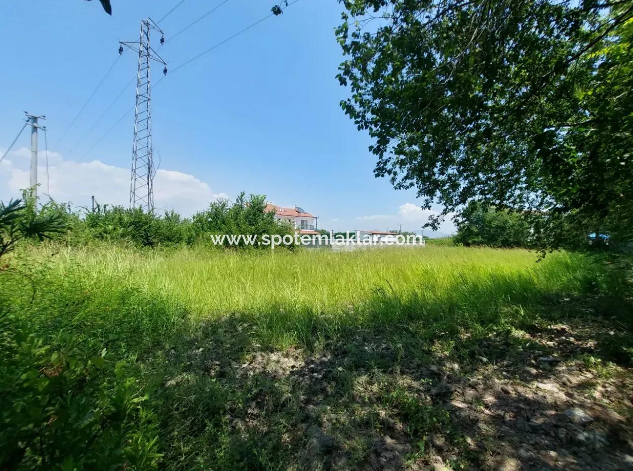 1.563 M² Zoniertes Grundstück, Das Für Den Hotel- Und Wohnungsbau In Dalyan, Muğla Geeignet Ist, Zu Verkaufen