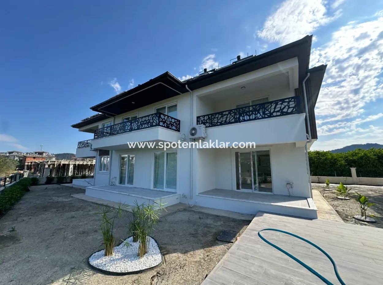 Ortaca Arıkbaşı 2 1 Brandneue Wohnung Mit Schwimmbad Zu Verkaufen