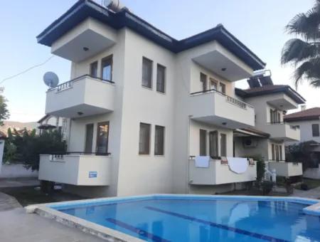 Mugla Ortaca Dalyan Schwimmbad Möbliert 1+ 1 Wohnung Zu Vermieten