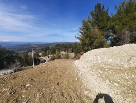 1400 M2 Freistehendes Grundstück Zum Verkauf In Çameli Gökçeyaka