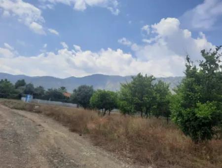 Köyceğiz Toparlar Seeblick 2 100 M2 Zonengrundstück Und 2 Häuser Zum Verkauf