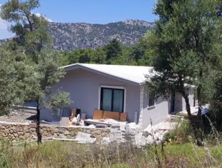 Mugla Gökbelde See- Und Meerblick 1000M2 Land Zum Verkauf