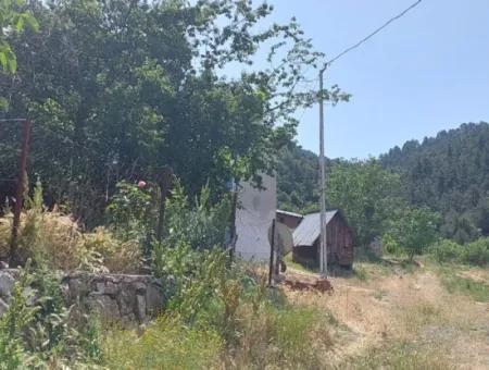 2500 M2 Freistehende 2 Häuser Und Scheunen, Lager Zum Verkauf In Çameli Kızılyaka