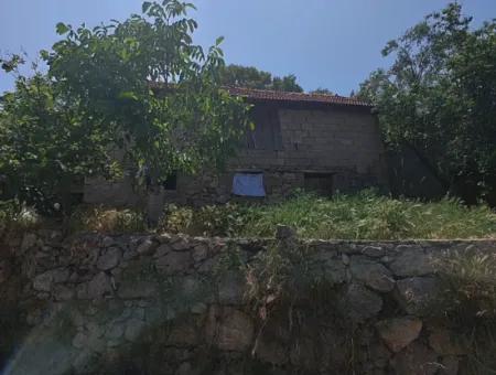 2500 M2 Freistehende 2 Häuser Und Scheunen, Lager Zum Verkauf In Çameli Kızılyaka