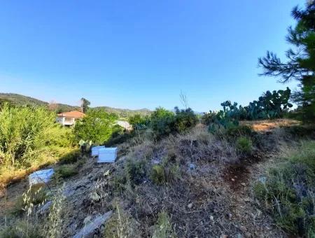 Grundstück Mit Meerblick Zum Verkauf In Fethiye Ciftlikkoy