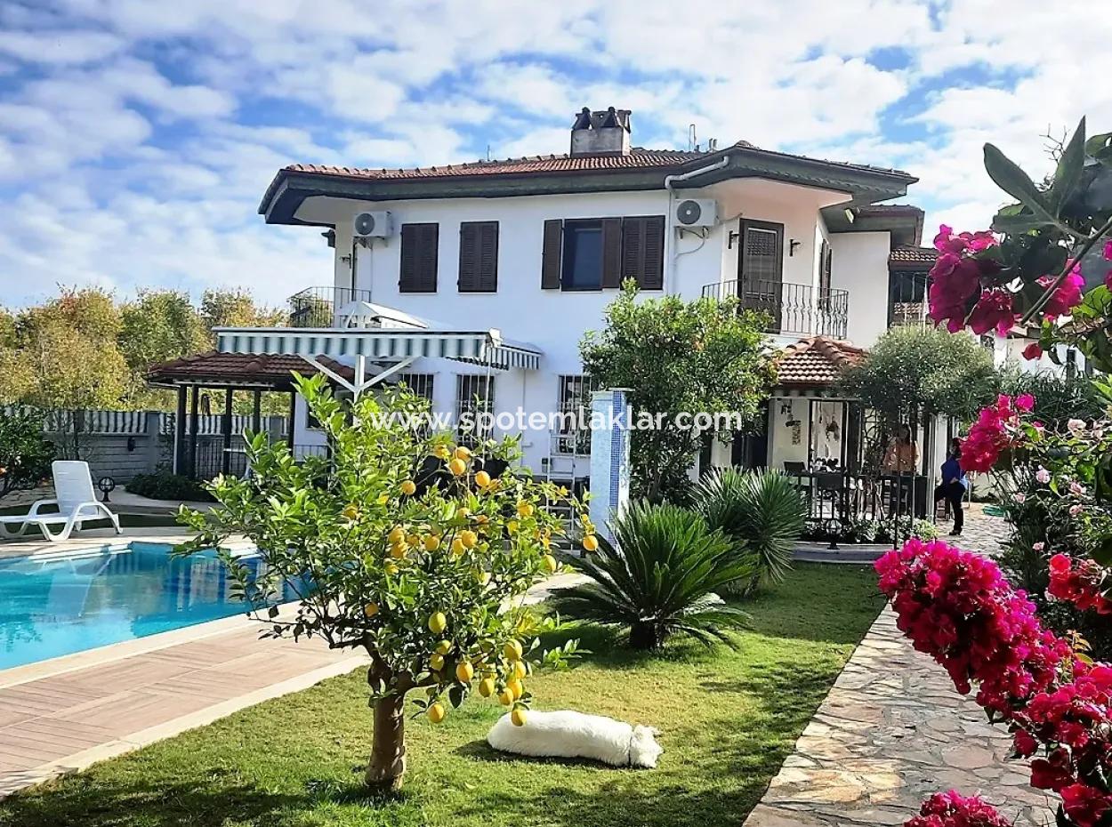 Mugla Dalyan 845 M2 Land 6+ 2 Villas With Swimming Pool For Sale