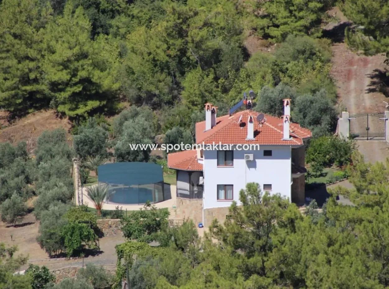 130 M2, 3 1 Villas For Sale In 5128 M2 Land With Sea View In Köyceğiz Ekincik