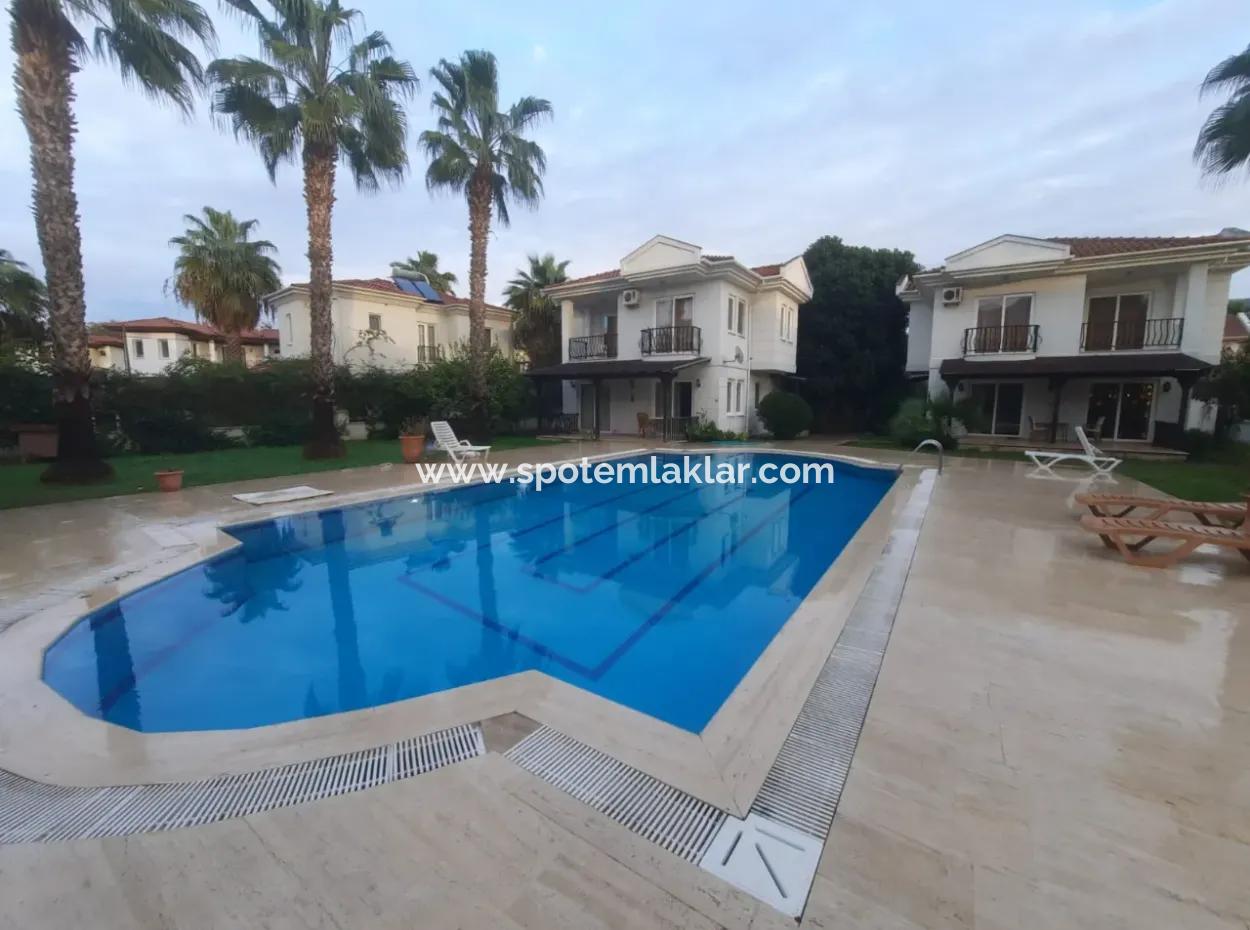 Muğla Dalyanda 3 1 Furnished Duplex With Swimming Pool For Rent