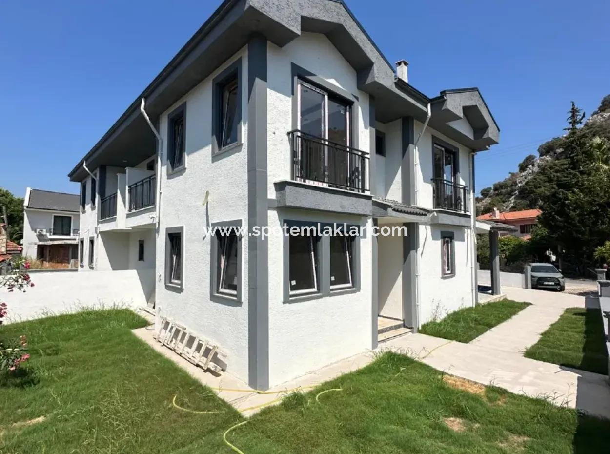 4 In 1 New Detached Villa For Sale In Dalyan