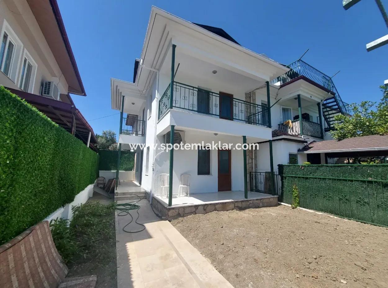 4 In 1 Triplex Unfurnished Villa For Rent In Dalyan Center, Mugla