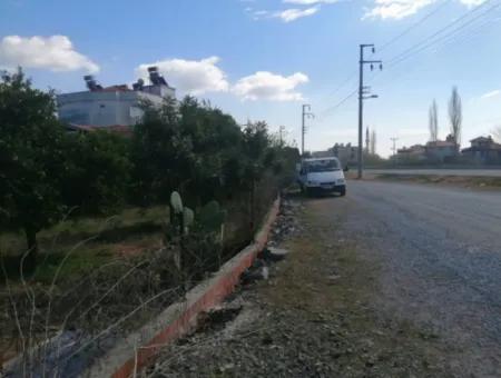3 Plots Of Land For Sale In The Center Of Ortaca, Facing The Dalaman-Fethiye Road