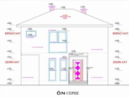 Mugla Ortaca Mergenli 417 M2 Zoning Project Ready Land For Sale