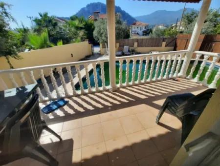 Mugla Ortaca Dalyan Detached Private Swimming Pool 3 1-Item Duplex For Annual Rent