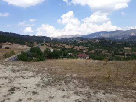 Denizli -Çameli- Belevi Mah. Highway Side 500 M2 Zoned Land For Sale