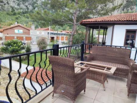 1 1 Apartment For Daily Rent In Dalyan, Mugla Near Dalyan Canal With Swimming Pool