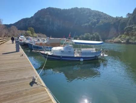 Muğla Dalyanda Canal Front Detached 5 000 M2 Land For Sale