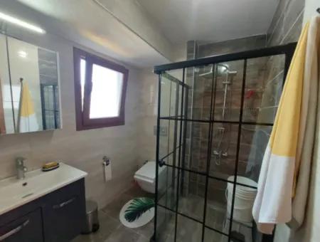 On A 1.000 M2 Plot In Muğla Okçular, 200 M2, 4 1 Furnished Duplex For Rent