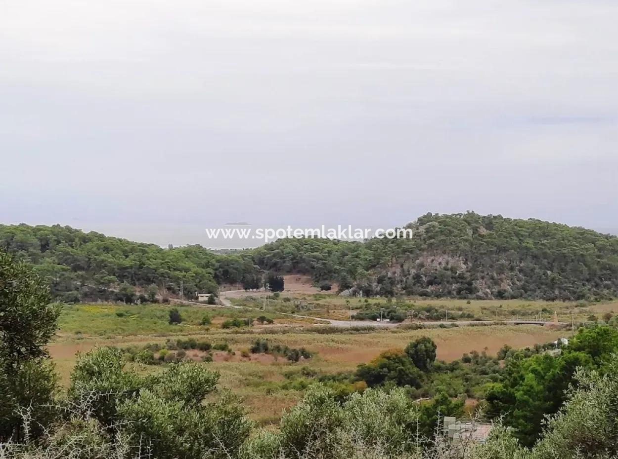 Muğla Ortaca Sarıgermede 880 M2 Full Deniz Ve Doğa Manzaralı Arsa Satılık