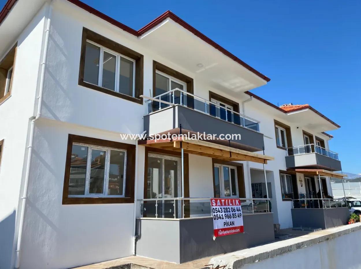 Ortaca Karaburunda 90 M2 2+1 Sıfır Giriş Kat Daire