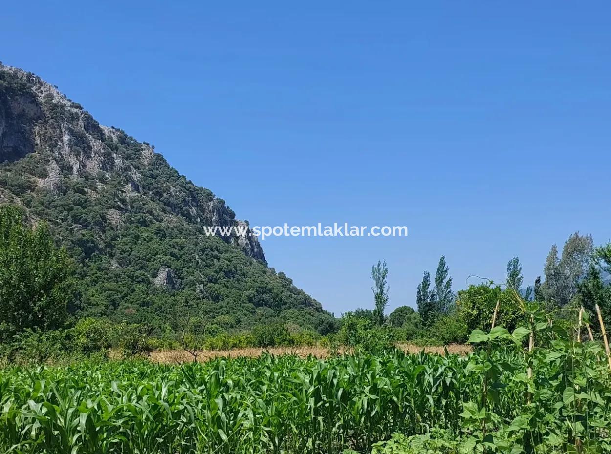 Dalyan Okçular Marmarlıda 1 900 M2, İmar Planı İçindeki Arazi Satılık