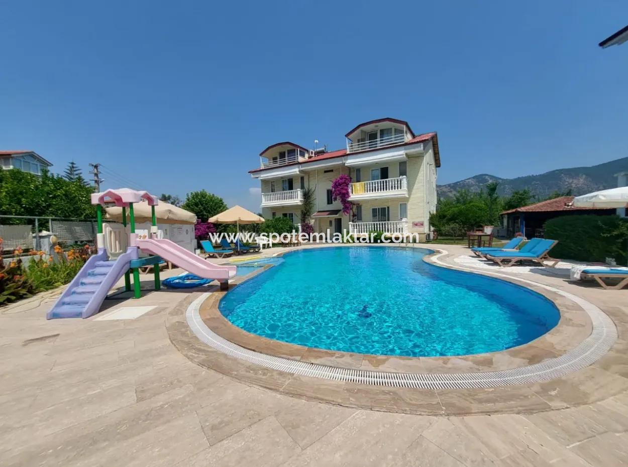 Muğla Dalyanda  2+1 Yüzme Havuzlu Daireler Satılık