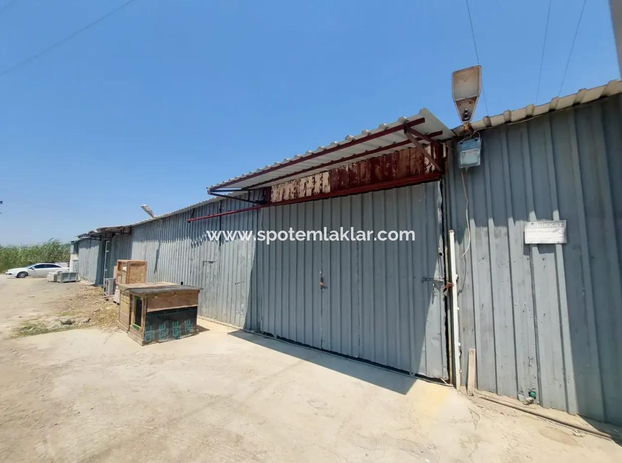 Muğla Dalyan’da 250 M² Tam Kullanımlı Depo Kiralık