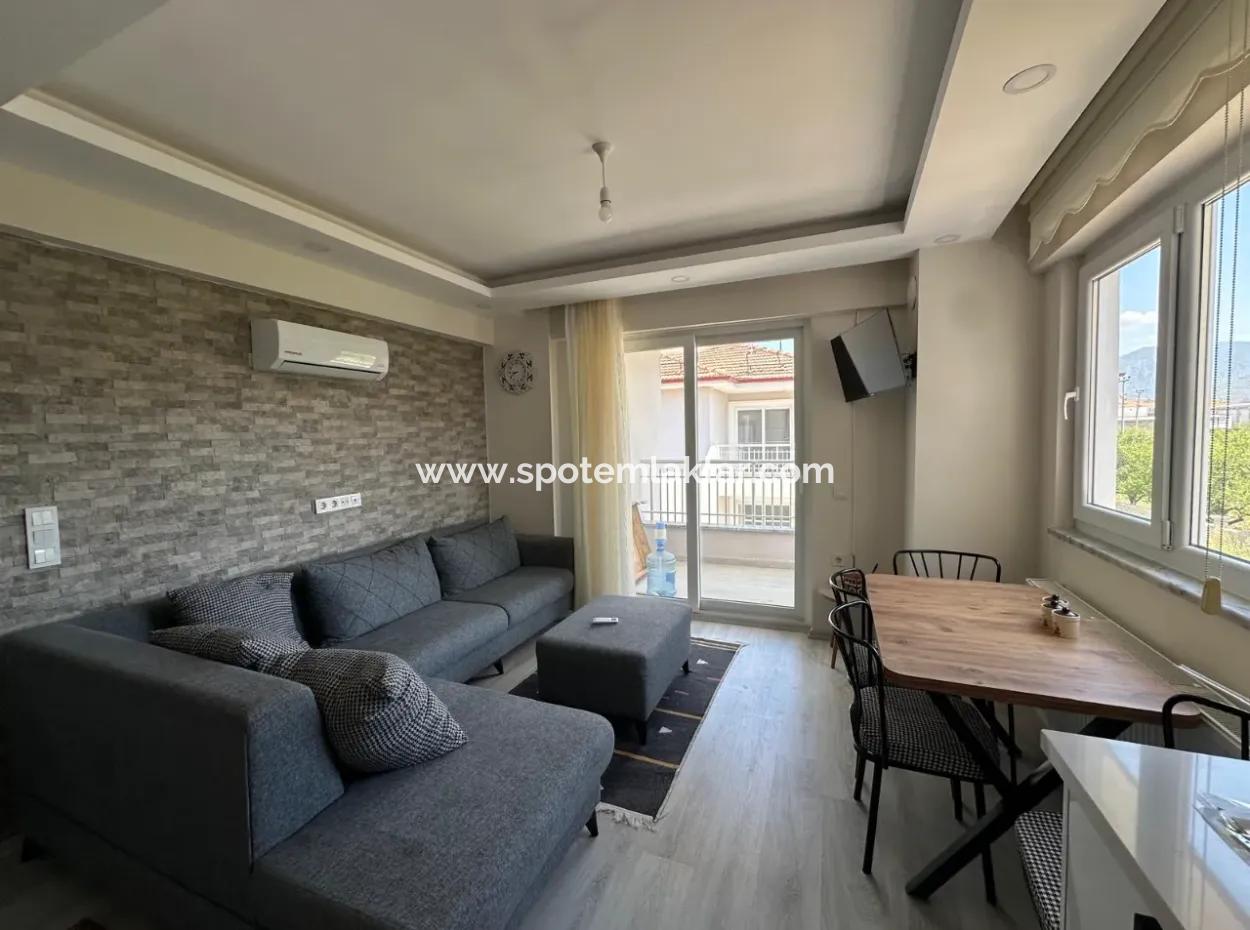 Ortaca Cumhuriyet De 1+1 Sıfır Eşyalı Daire Kiralık