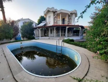 Muğla Ortaca Dalyanda Yüzme Havuzlu 2+1 Müstakil Villa Satılık