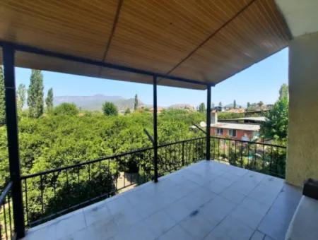 Muğla, Ortaca Dalyanda Müstakil Bahçe İçinde 2 Katlı Evin 2. Katı Kiralık