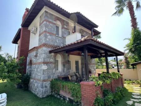 Muğla Dalyan Da  3+1  Bağımsız Taş Villa Satılık Veya Tarla İle Takas