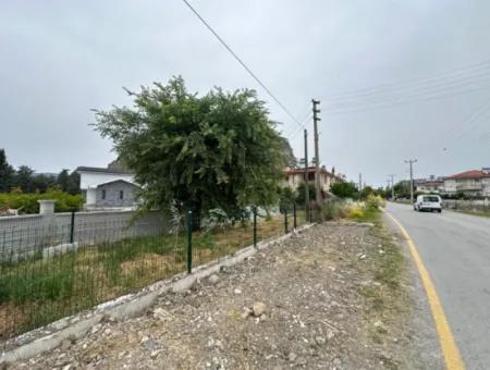 Dalyanda İztuzu Plajı Yolu Üzerinde 143 M2 Arsa Yıllık Kiralık