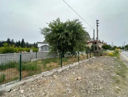 Dalyanda İztuzu Plajı Yolu Üzerinde 143 M2 Arsa Yıllık Kiralık