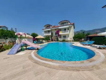 Muğla Dalyanda  2+1 Yüzme Havuzlu Daireler Satılık