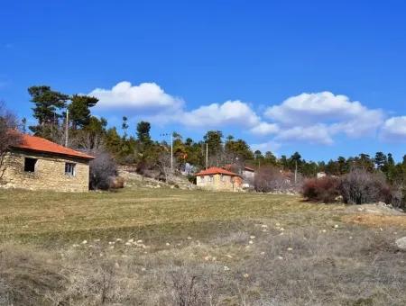 Çameli Gökçeyakada Satılık Veya Takas Taş Ev Ve Arazisi